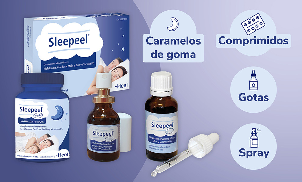 productos Sleepeel para la noche